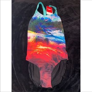 Speedo One Piece Swimsuit Size XL